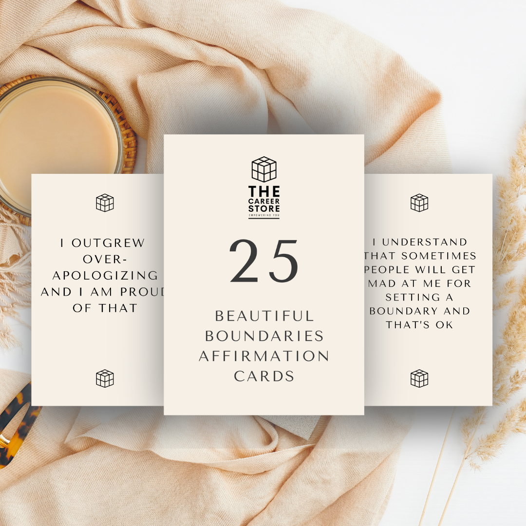 Beautiful Boundaries Affirmation Cards