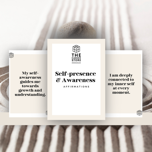Self-Presence & Awareness Affirmation Cards
