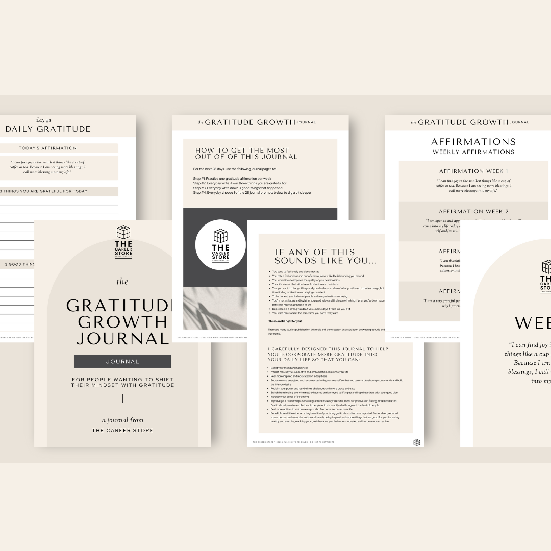 The Gratitude Growth Journal