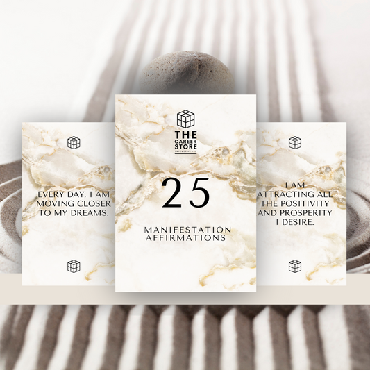 25 Manifestion Affirmation Cards